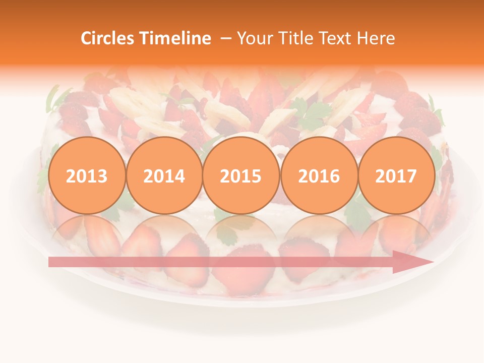 Baking Cake Chocolate PowerPoint Template