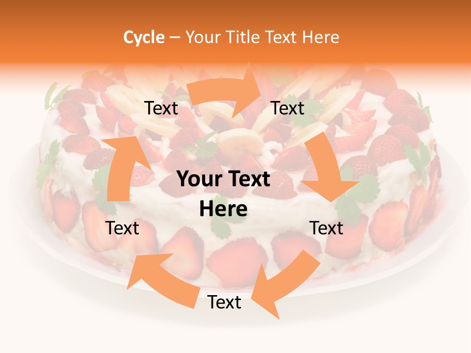 Baking Cake Chocolate PowerPoint Template