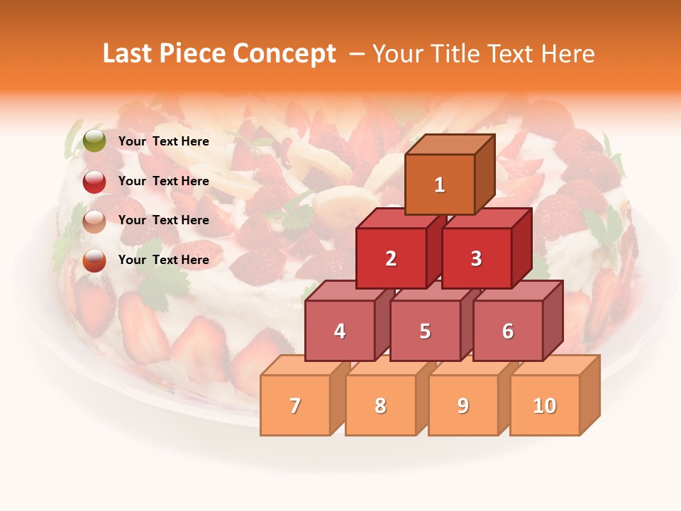 Baking Cake Chocolate PowerPoint Template