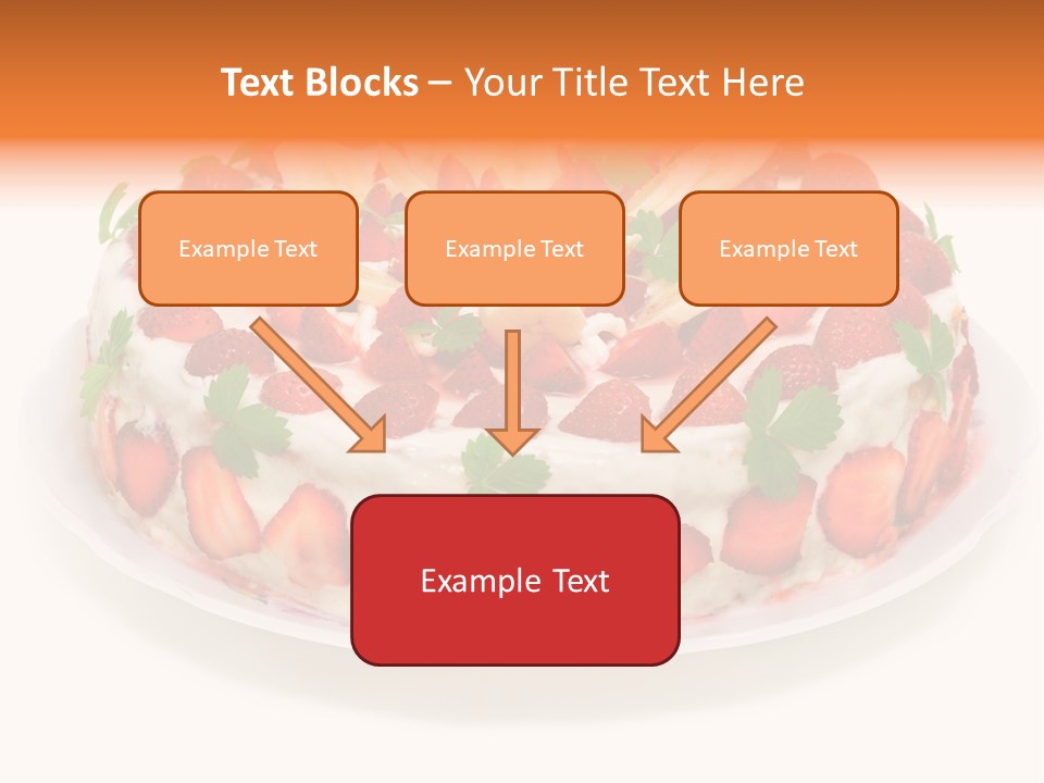 Baking Cake Chocolate PowerPoint Template