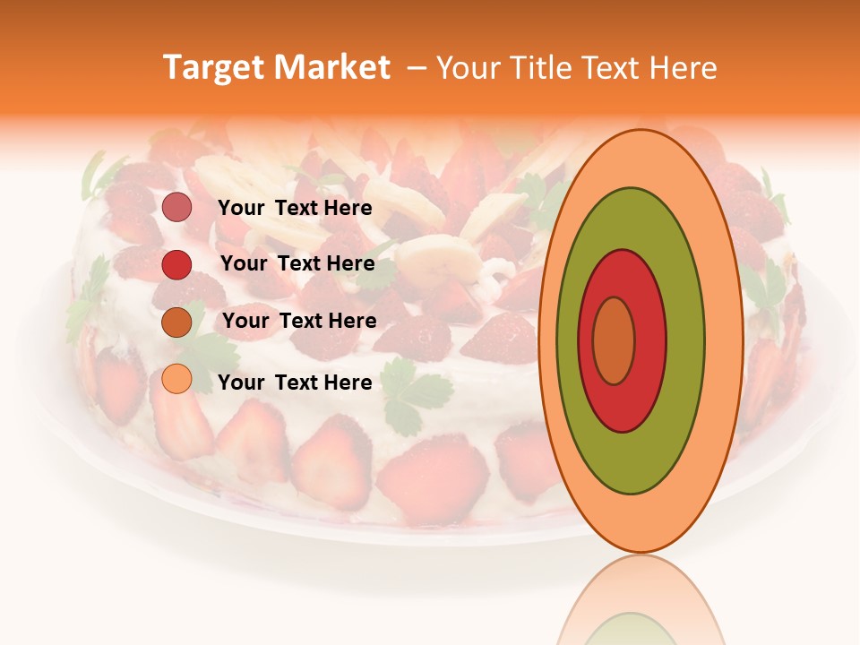 Baking Cake Chocolate PowerPoint Template