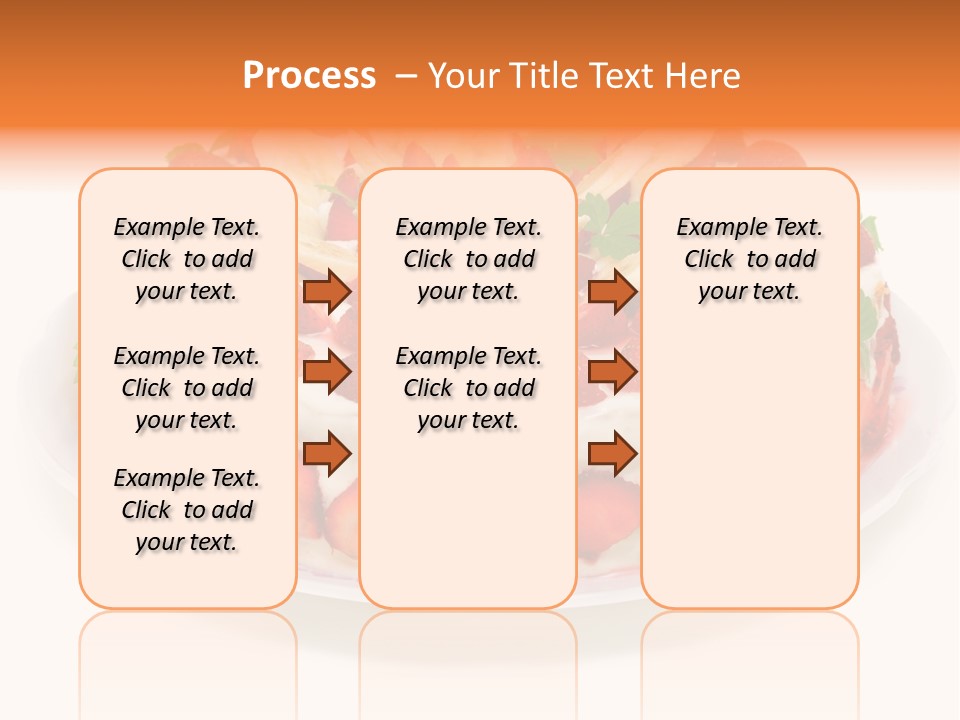Baking Cake Chocolate PowerPoint Template