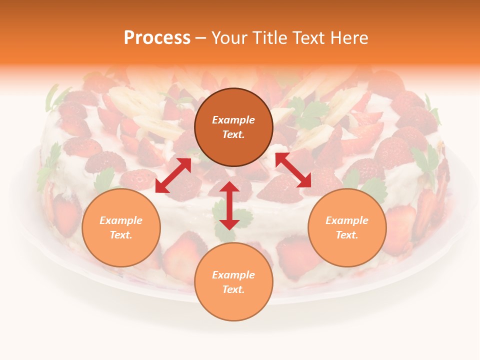 Baking Cake Chocolate PowerPoint Template