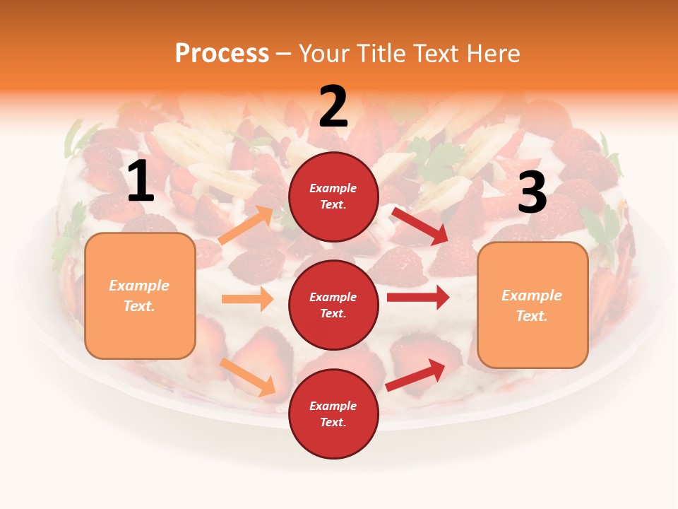 Baking Cake Chocolate PowerPoint Template