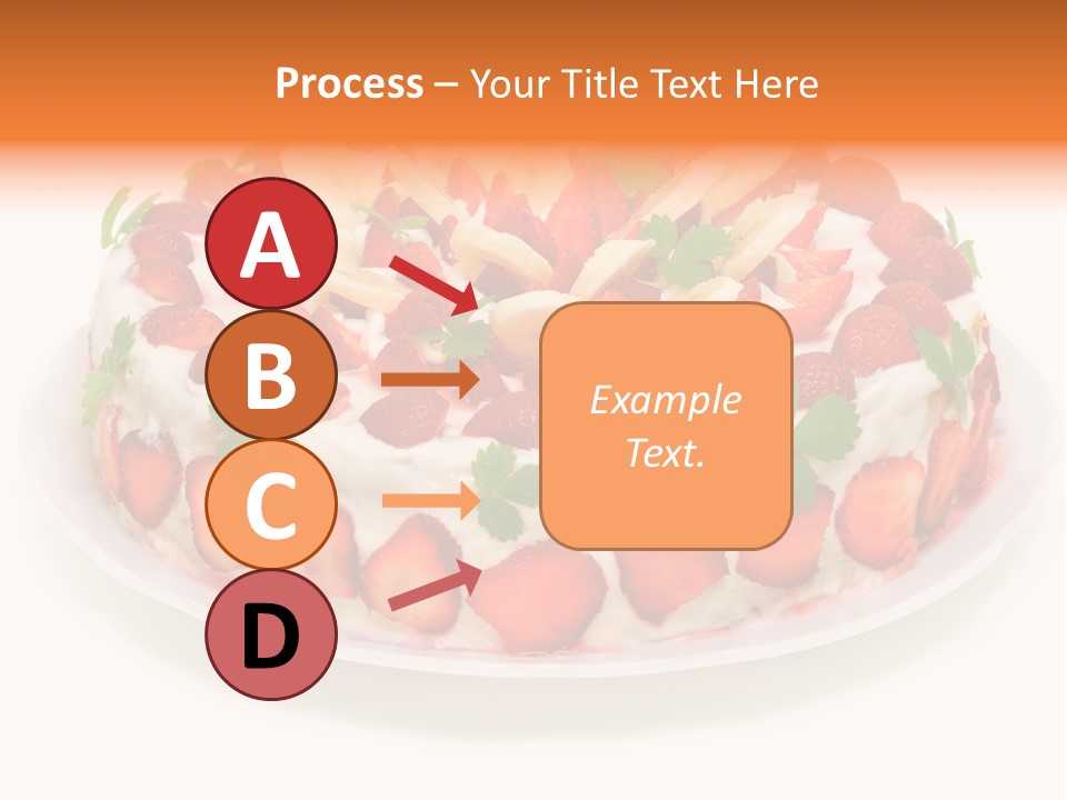 Baking Cake Chocolate PowerPoint Template