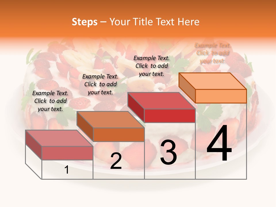 Baking Cake Chocolate PowerPoint Template