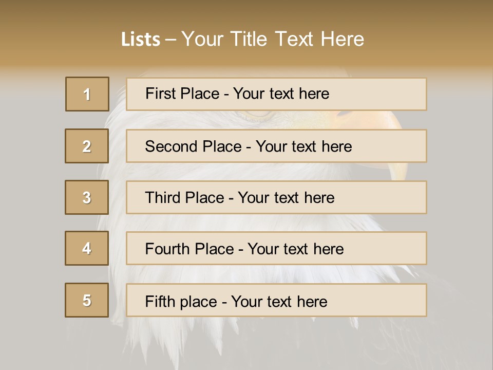 Screaming Nature Closeup PowerPoint Template