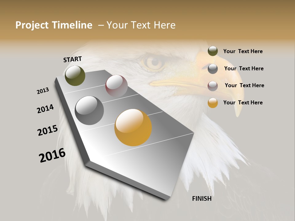 Screaming Nature Closeup PowerPoint Template