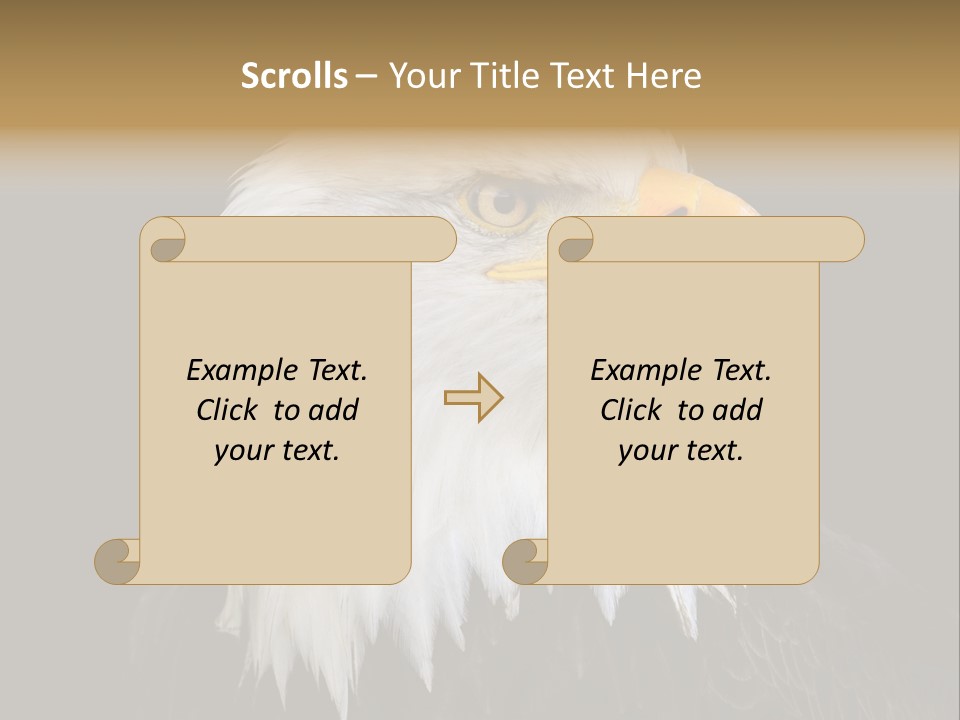 Screaming Nature Closeup PowerPoint Template