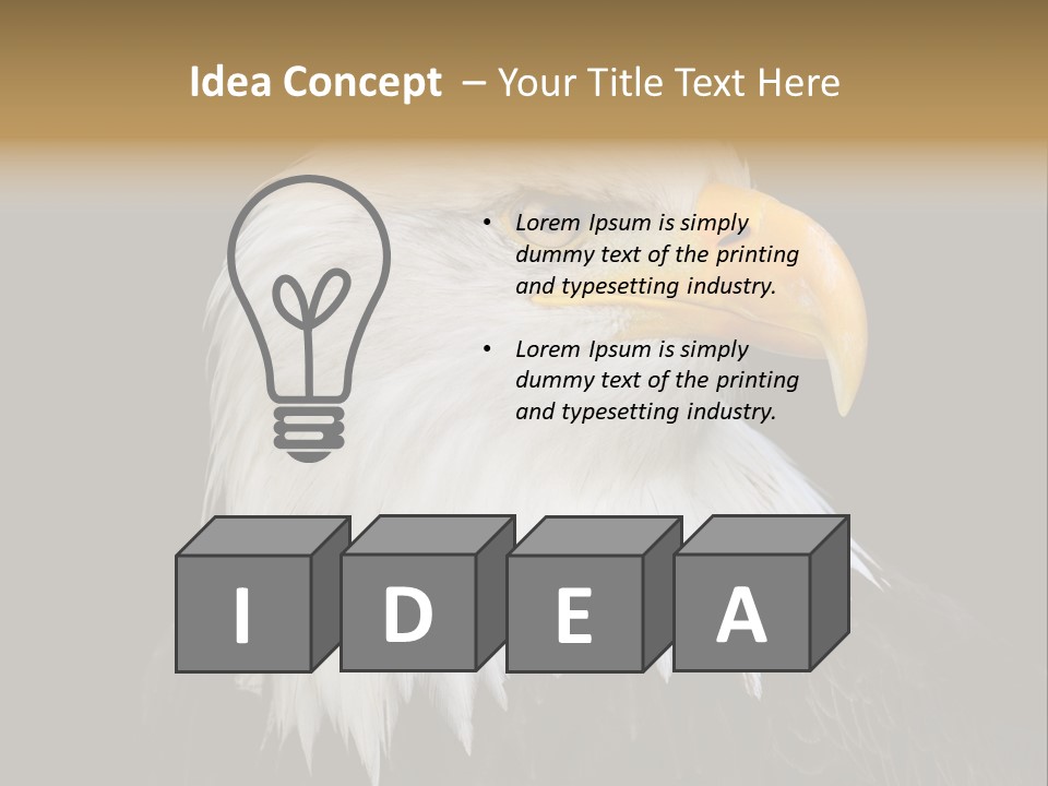 Screaming Nature Closeup PowerPoint Template