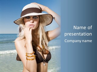 Pretty Luxury Seductive PowerPoint Template