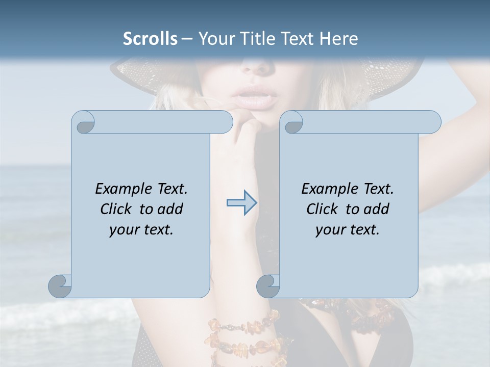 Pretty Luxury Seductive PowerPoint Template