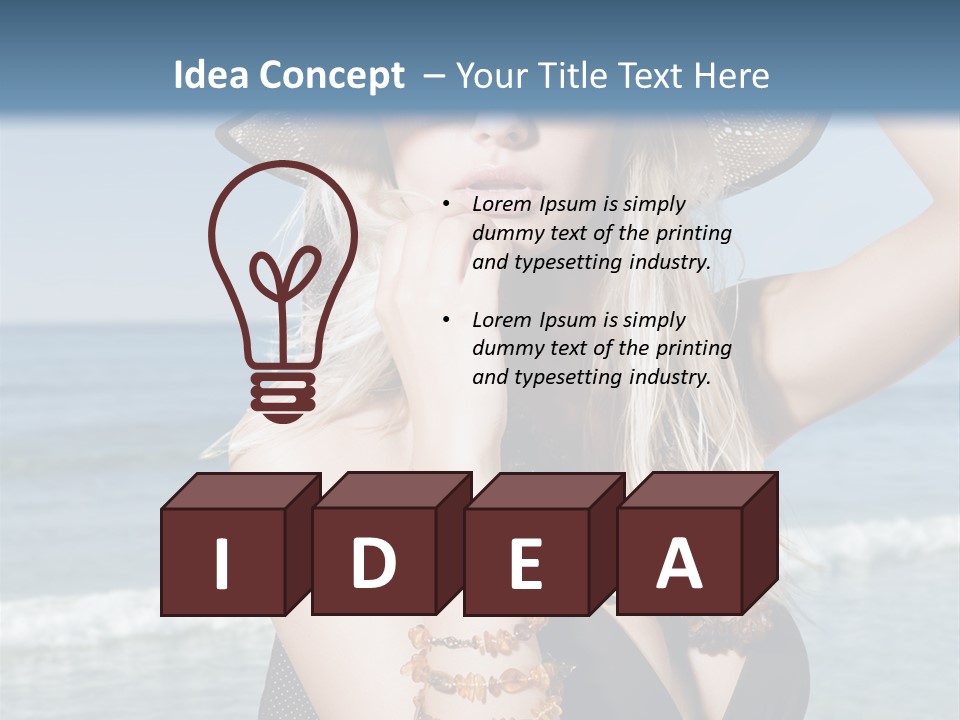 Pretty Luxury Seductive PowerPoint Template