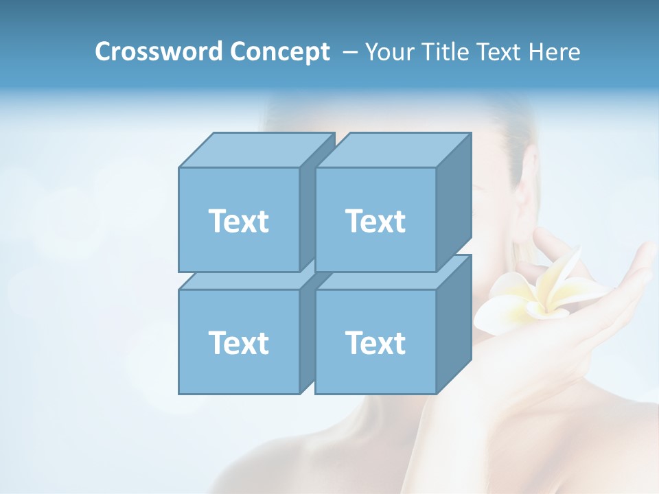 Attractive Eyes Cleansing PowerPoint Template