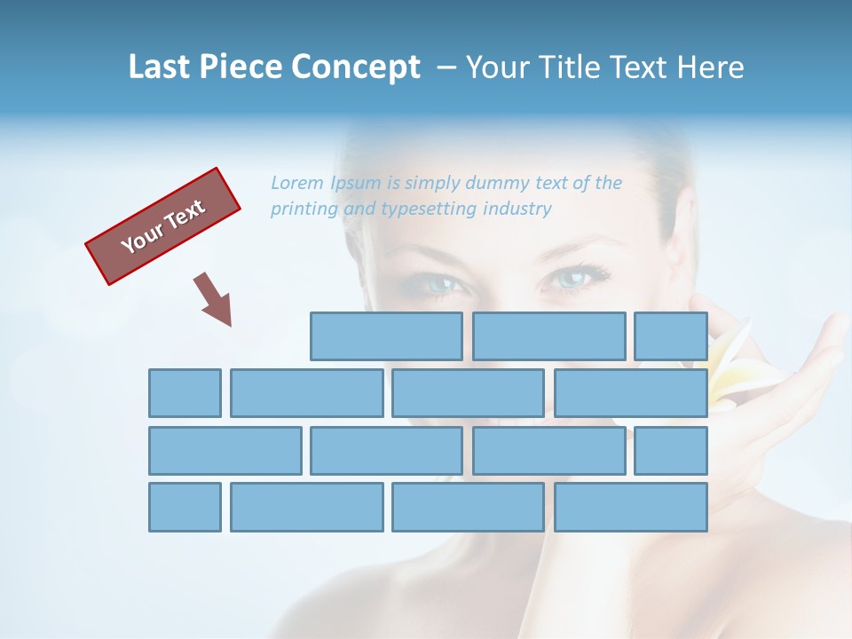 Attractive Eyes Cleansing PowerPoint Template