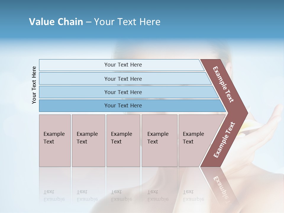 Attractive Eyes Cleansing PowerPoint Template