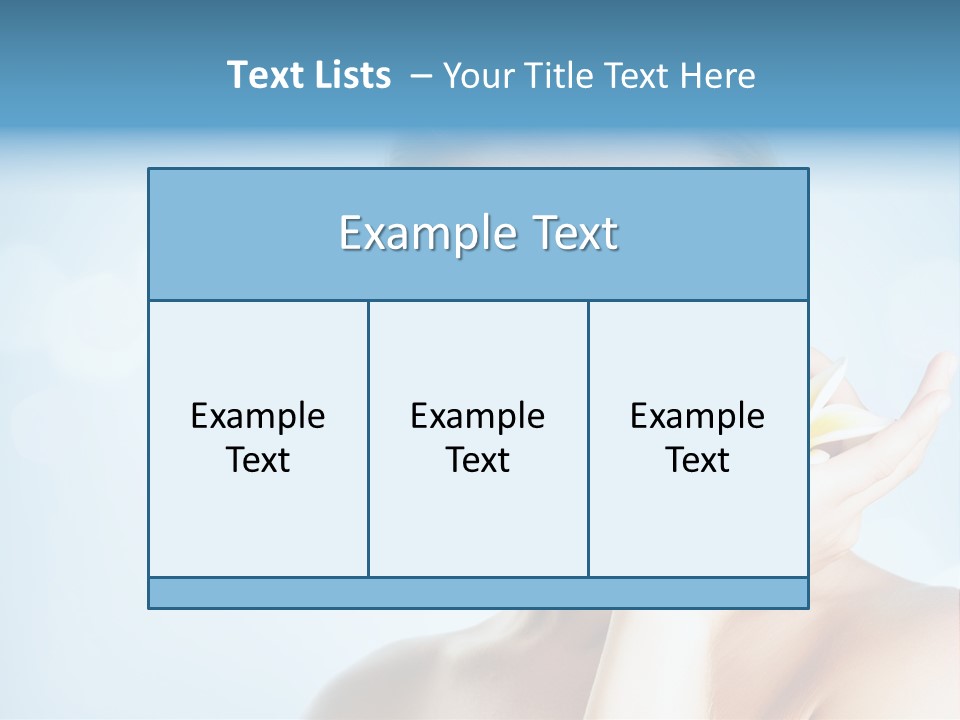 Attractive Eyes Cleansing PowerPoint Template