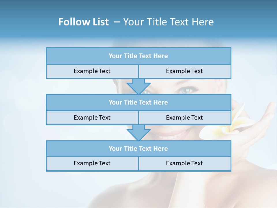 Attractive Eyes Cleansing PowerPoint Template