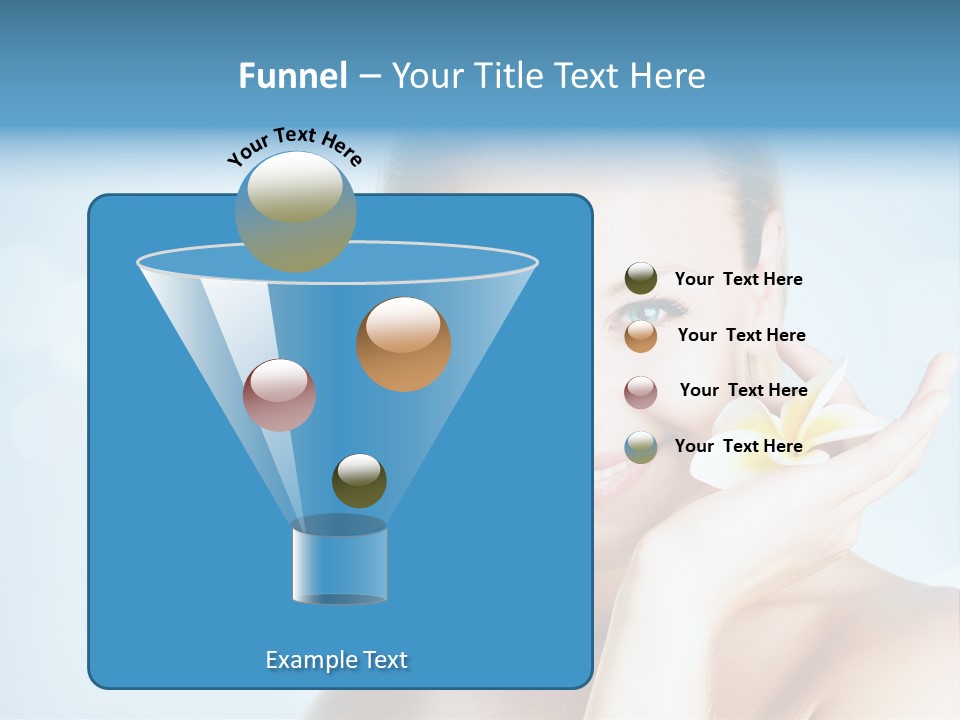 Attractive Eyes Cleansing PowerPoint Template
