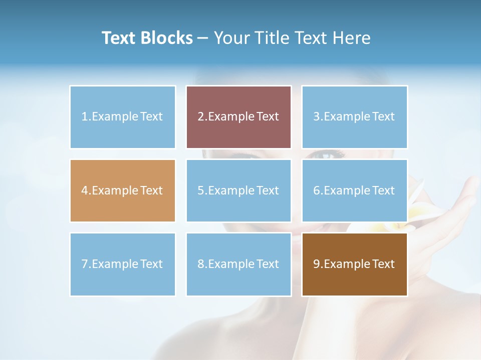 Attractive Eyes Cleansing PowerPoint Template