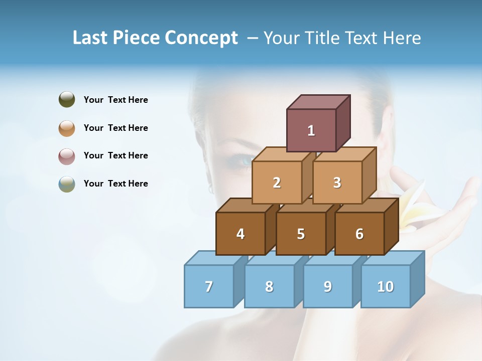 Attractive Eyes Cleansing PowerPoint Template