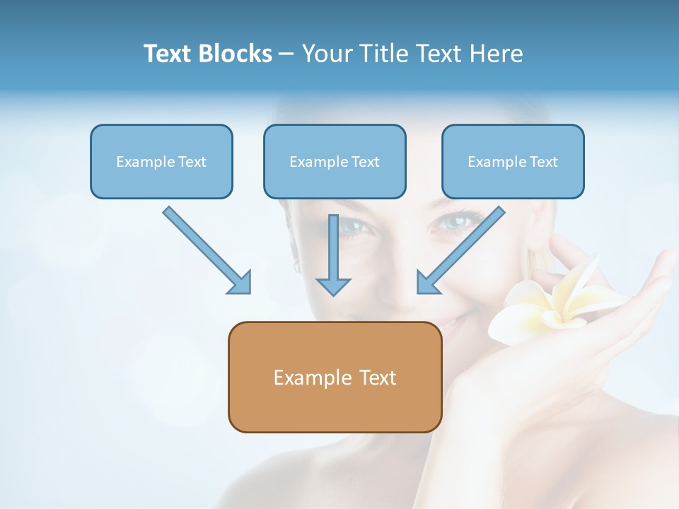 Attractive Eyes Cleansing PowerPoint Template