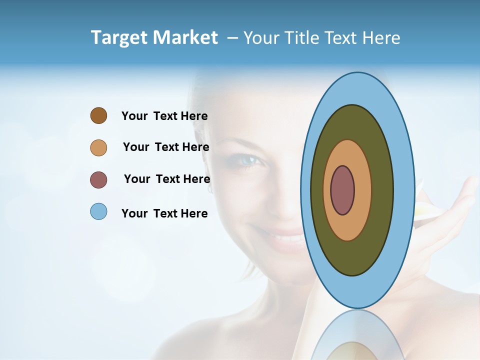 Attractive Eyes Cleansing PowerPoint Template