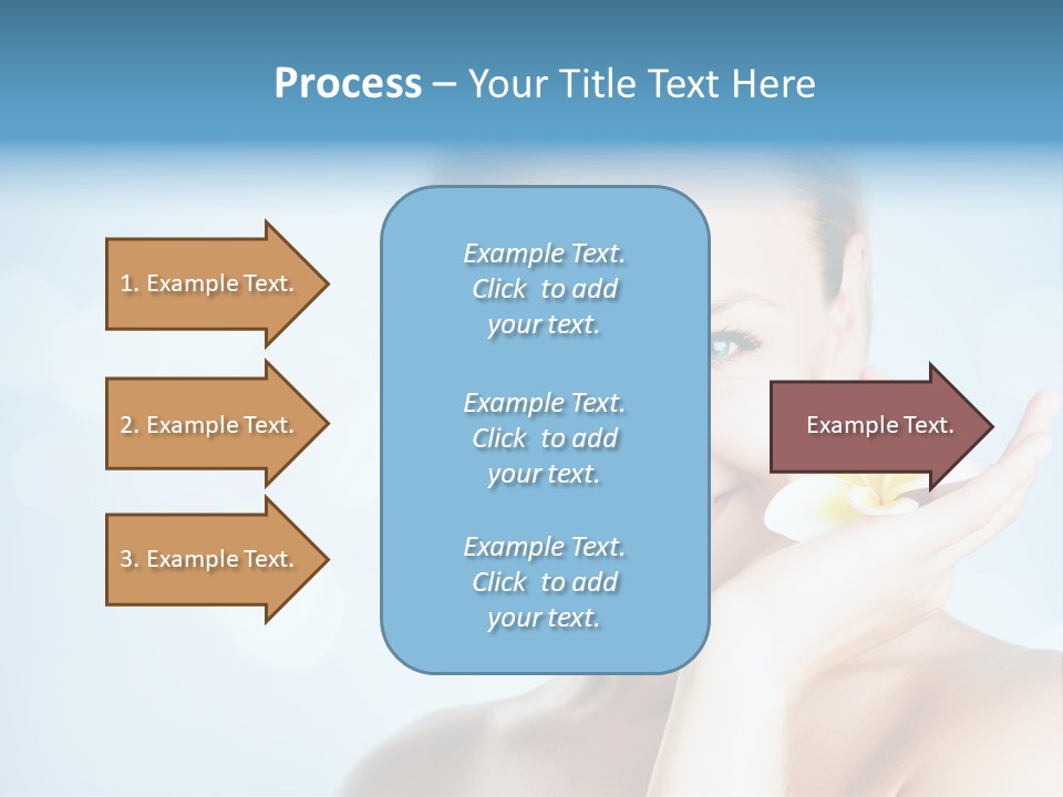 Attractive Eyes Cleansing PowerPoint Template