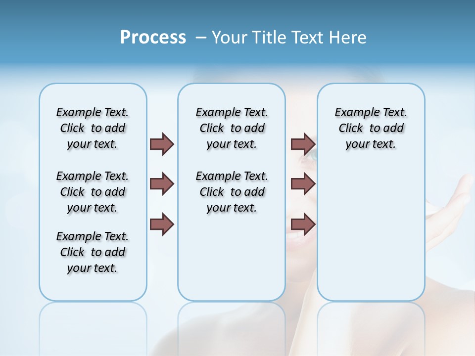 Attractive Eyes Cleansing PowerPoint Template