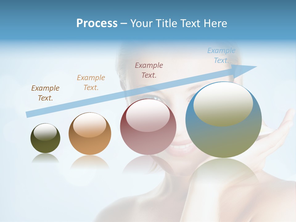 Attractive Eyes Cleansing PowerPoint Template