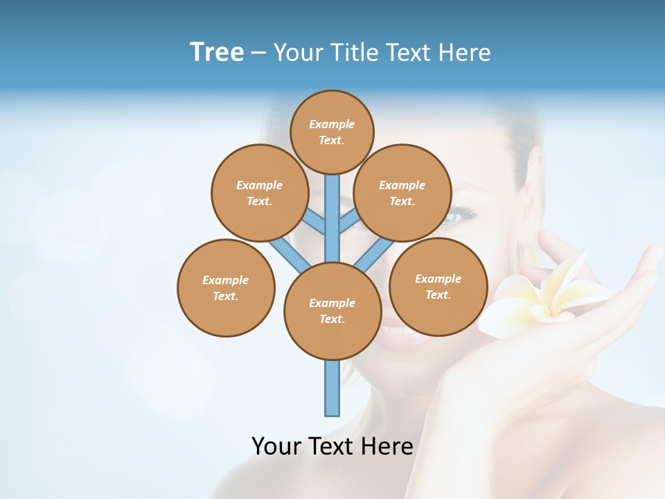 Attractive Eyes Cleansing PowerPoint Template