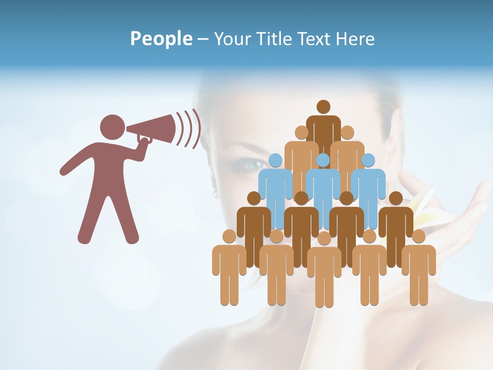 Attractive Eyes Cleansing PowerPoint Template