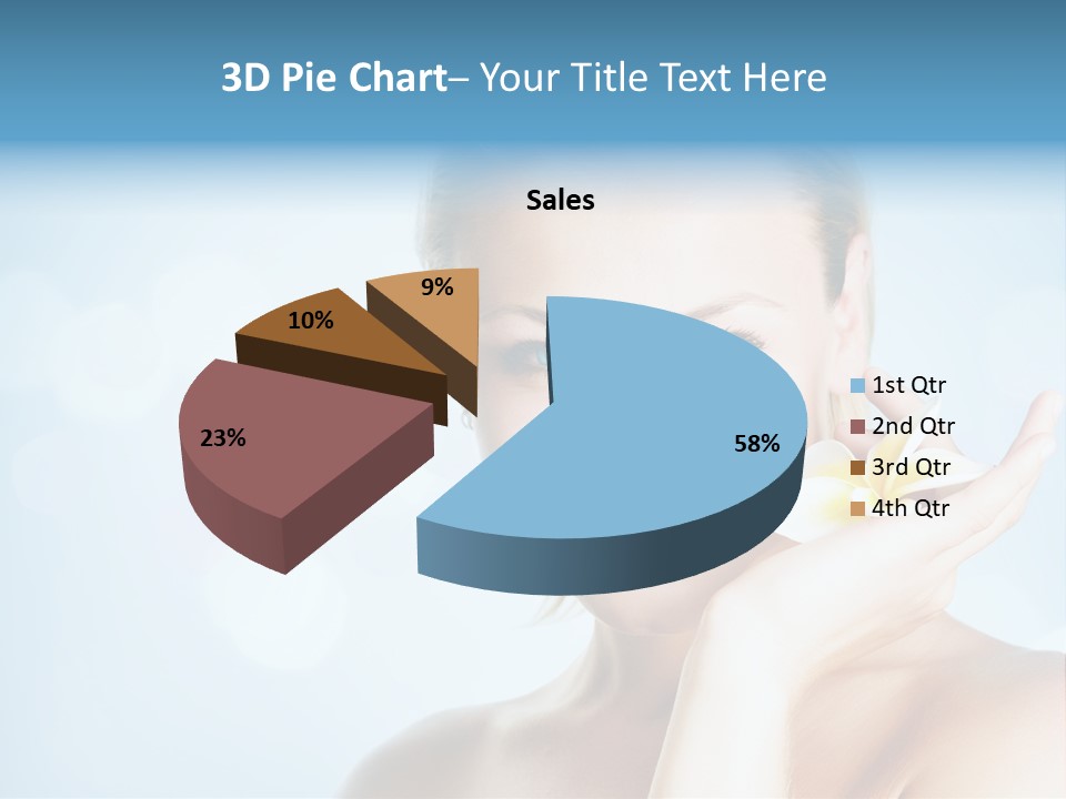 Attractive Eyes Cleansing PowerPoint Template