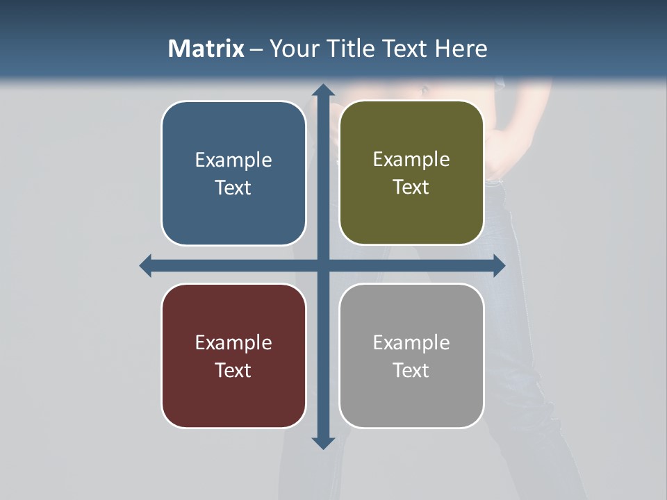 Fashion Seductive Girl PowerPoint Template