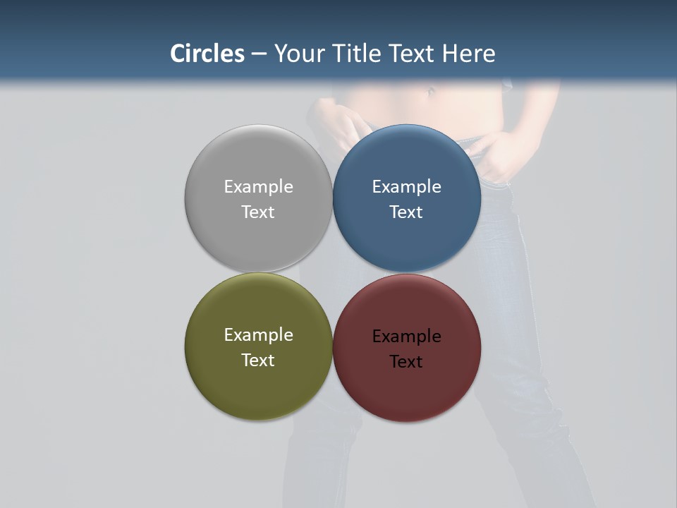 Fashion Seductive Girl PowerPoint Template