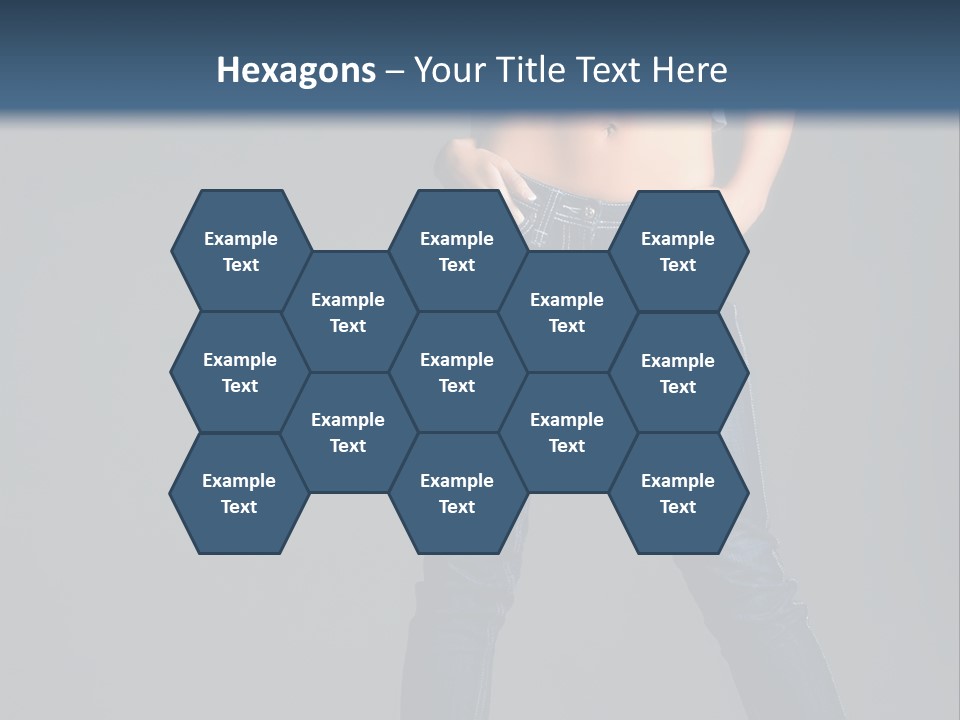 Fashion Seductive Girl PowerPoint Template