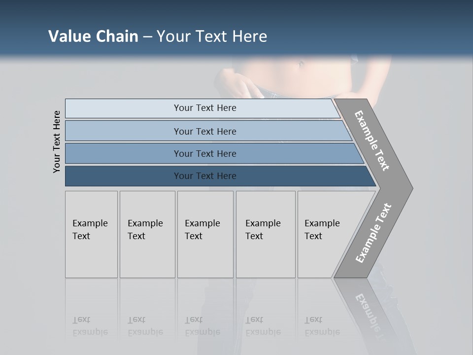 Fashion Seductive Girl PowerPoint Template