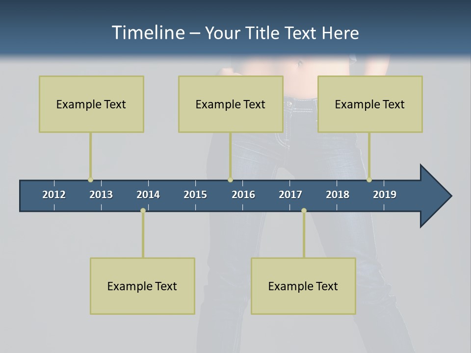 Fashion Seductive Girl PowerPoint Template