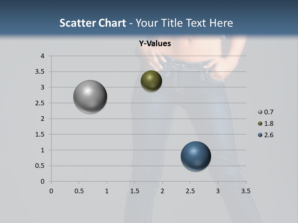 Fashion Seductive Girl PowerPoint Template