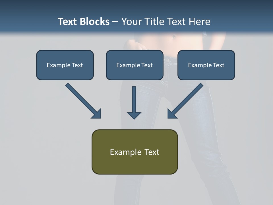 Fashion Seductive Girl PowerPoint Template