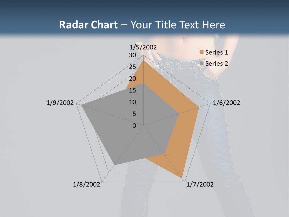 Fashion Seductive Girl PowerPoint Template