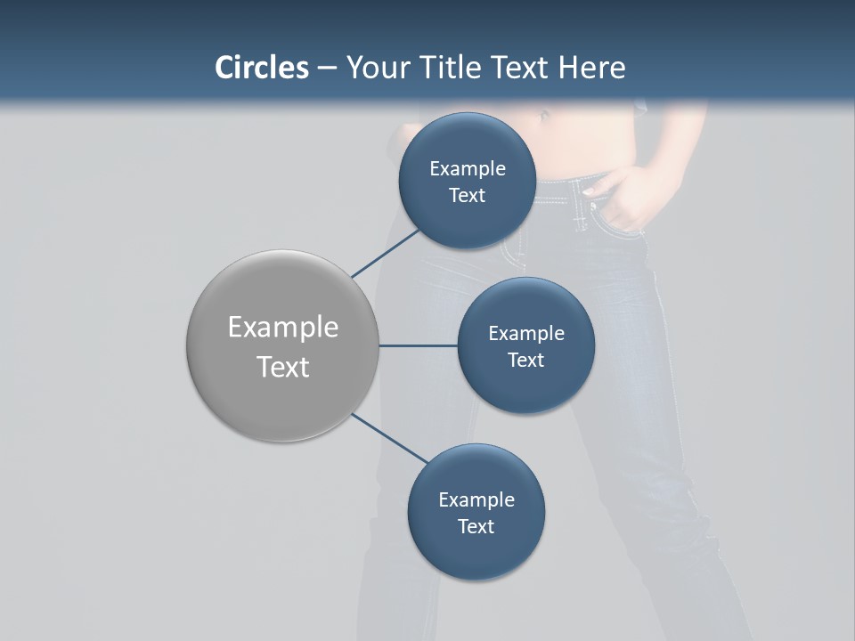 Fashion Seductive Girl PowerPoint Template