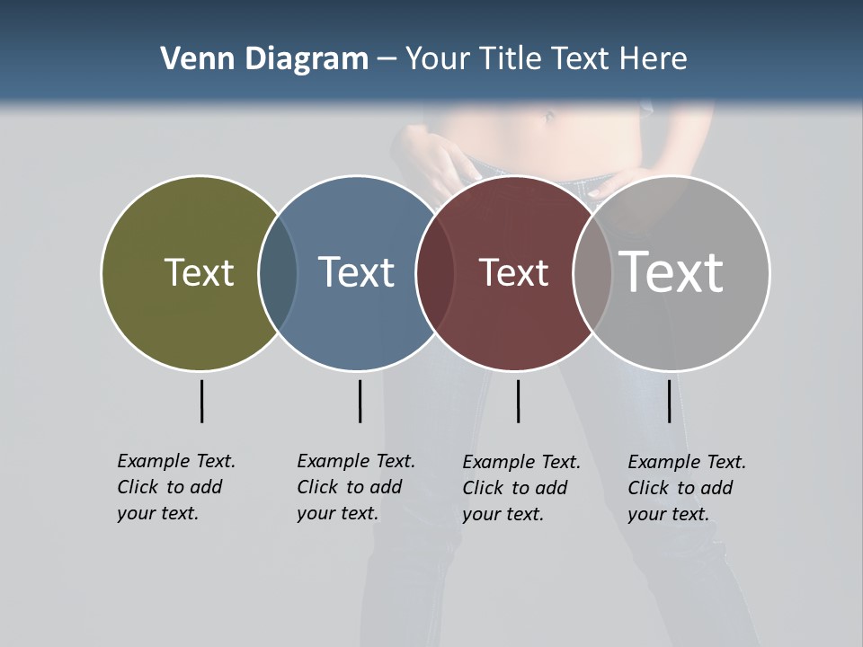 Fashion Seductive Girl PowerPoint Template