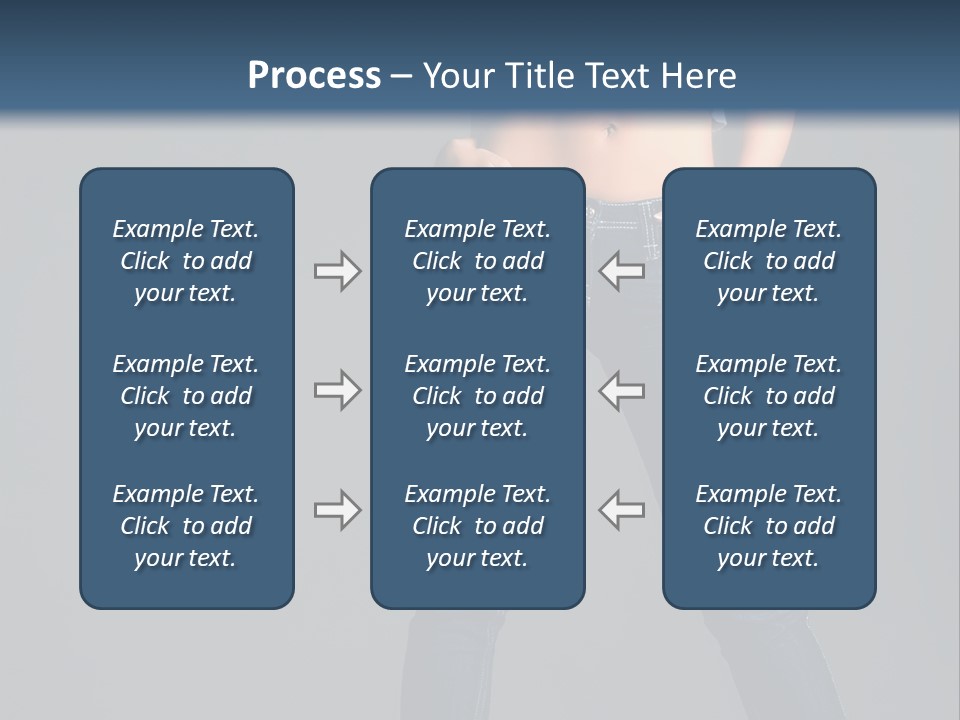 Fashion Seductive Girl PowerPoint Template