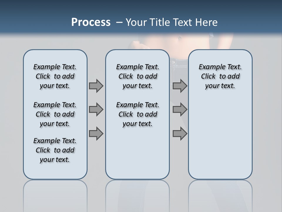 Fashion Seductive Girl PowerPoint Template