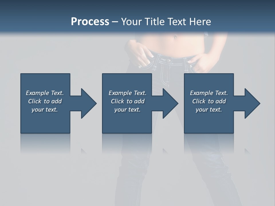 Fashion Seductive Girl PowerPoint Template