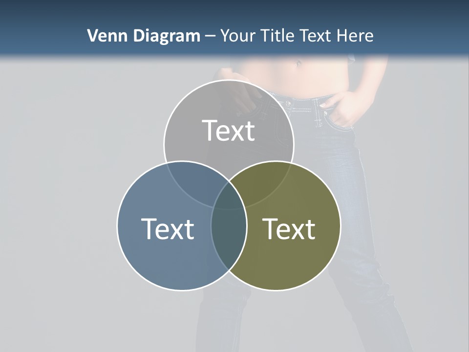 Fashion Seductive Girl PowerPoint Template