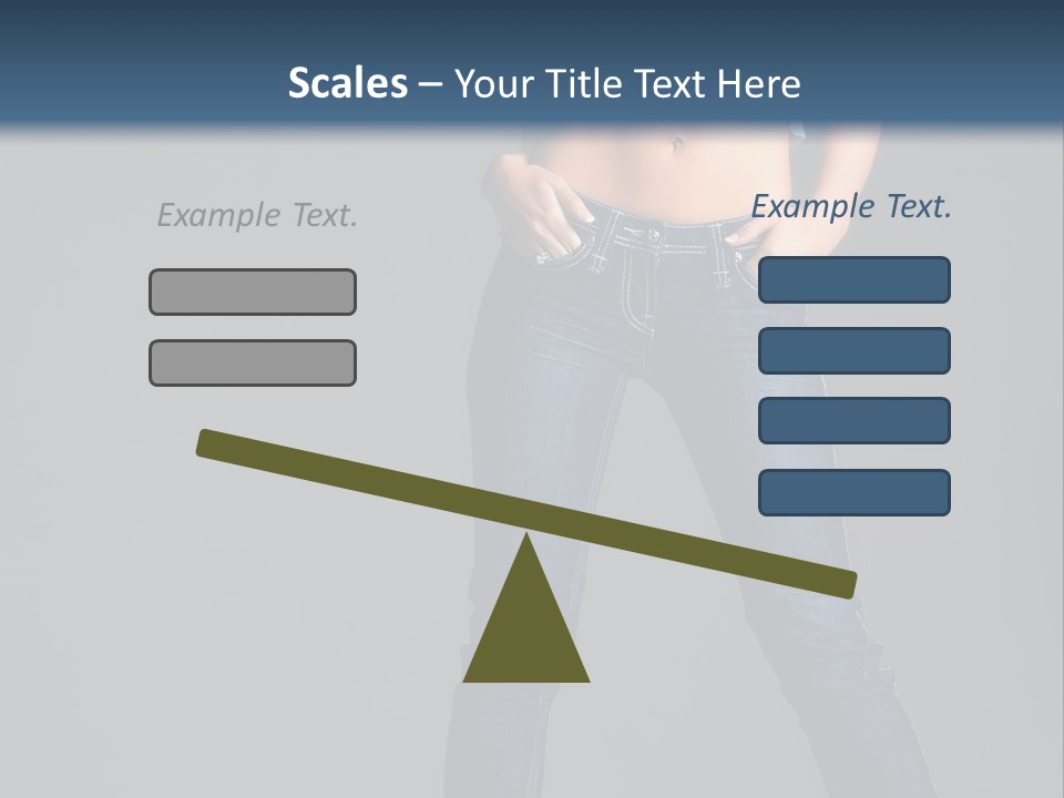 Fashion Seductive Girl PowerPoint Template