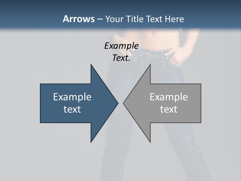 Fashion Seductive Girl PowerPoint Template