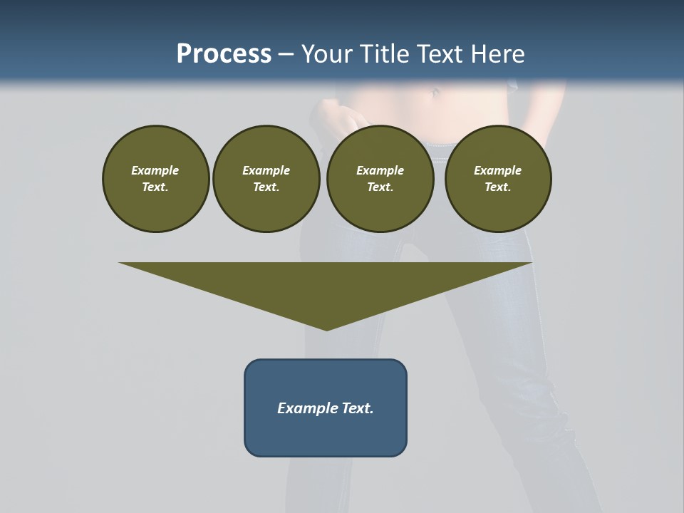 Fashion Seductive Girl PowerPoint Template